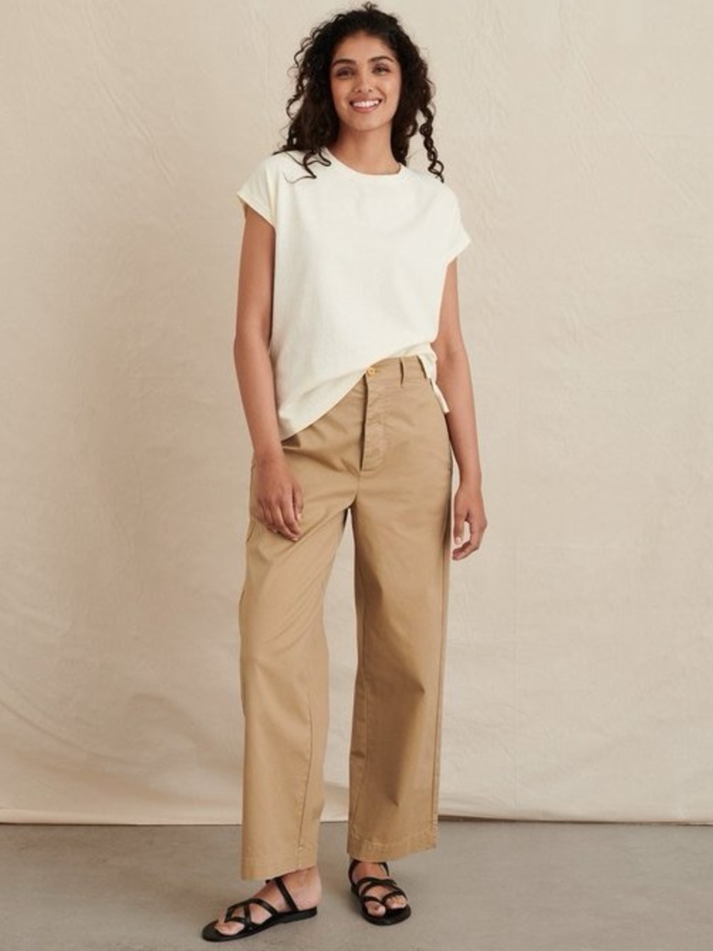 Alex Mill Kelly Wide Leg Chino Pant 12